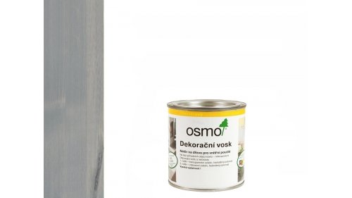 OSMO 3119 Hedvábně šedý dekorační vosk transparent 0,125l