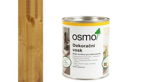 OSMO 3123 Zlatý javor dekorační vosk transparent 0,75l