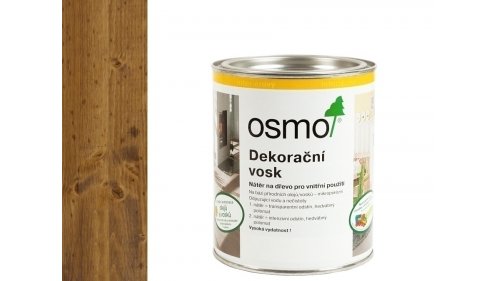 OSMO 3143 Koňak dekorační vosk transparent 0,75l