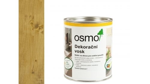 OSMO 3164 Dub dekorační vosk transparent 0,75l