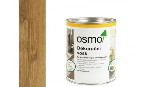 OSMO 3166 Ořech dekorační vosk transparent 0,75l