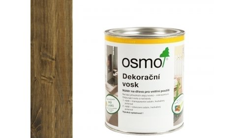 OSMO 3168 Dub antický dekorační vosk transparent 0,75l