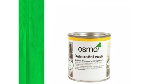 OSMO 3131 Zelená Intenziv RAL 6029 dekorační vosk 0,375l