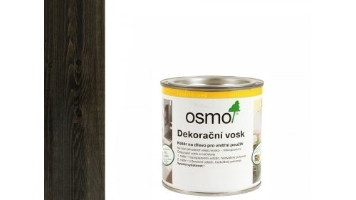 OSMO 3169 Černý Intenziv dekorační vosk 0,375l