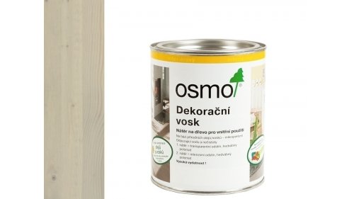 OSMO 3181 Křemen Intenziv dekorační vosk 0,75l