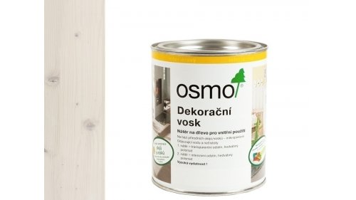 OSMO 3188 Sníh Intenziv dekorační vosk 0,75l