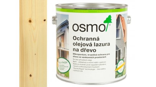 OSMO 701 Bezbarvá olejová lazura matná 2,5l