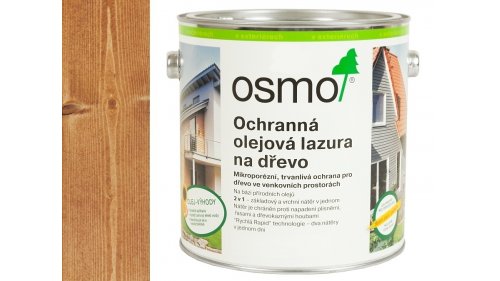 OSMO 702 Modřín olejová lazura polomat 2,5l