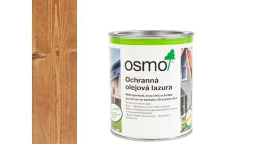 OSMO 702 Modřín olejová lazura polomat 0,75l