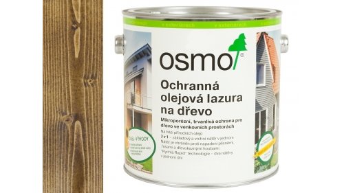 OSMO 707 Ořech olejová lazura polomat 2,5l