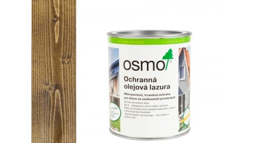 OSMO 707 Ořech olejová lazura polomat 0,75l