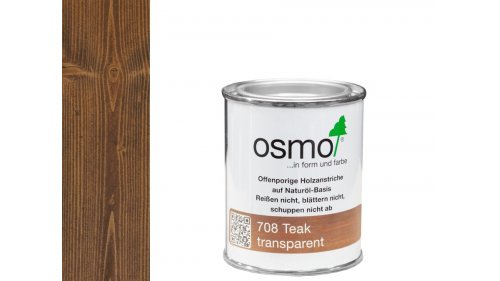 OSMO 708 Teak olejová lazura polomat 0,125l