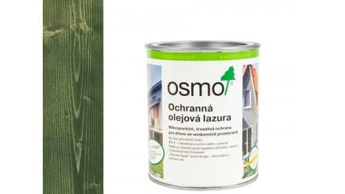 OSMO 729 Jedlově zelená olejová lazura polomat 0,75l