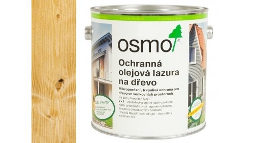 OSMO 732 Dub světlý olejová lazura polomat 2,5l