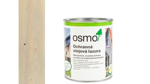 OSMO 906 Perlově šedá olejová lazura polomat 0,75l