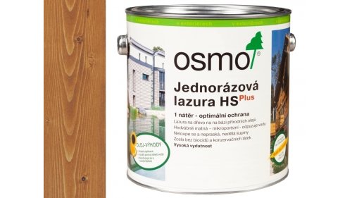 OSMO 9235 Červený cedr HS Plus jednorázová lazura 2,5l