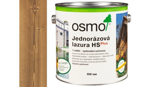 OSMO 9262 Teak HS Plus jednorázová lazura