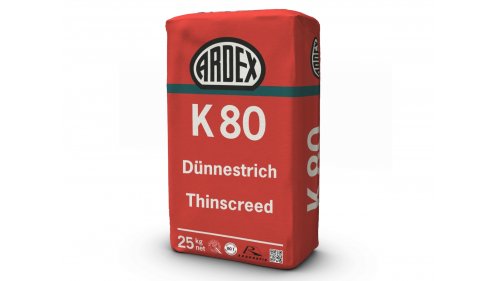 Ardex K 80 tenkovrstvý litý potěr 25 kg