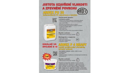 Ardex PU 30 polyuretanová penetrace 11 kg