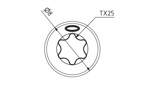 Nerezový vrut C1 Terrasotec Trilobular 5,5x80 mm TX25, 200 ks