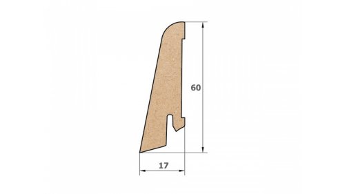 Egger L411 originální soklová lišta MDF 60 x 2400 mm