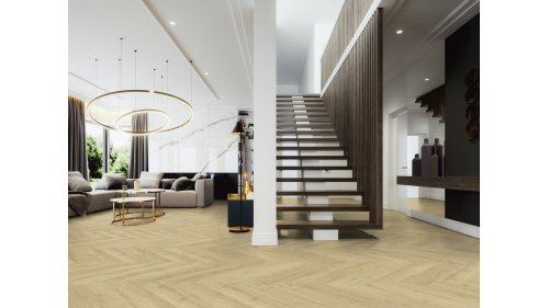 Vinylová podlaha plovoucí Gerflor SIMPLE 55 Sunny Nature Herringbone