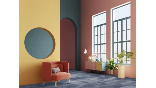 Vinylová podlaha lepená Gerflor DesignArt 55 Acuarela Ink