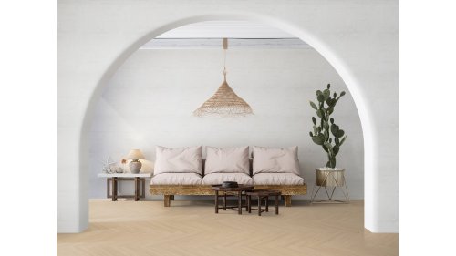 Vinylová plovoucí podlaha Gerflor DesignArt 55 Blomma Beige Herringbone