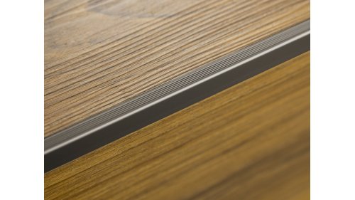Schodová ukončovací lišta do 5 mm, Küberit 807 30*15*2500 Bronz F6