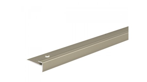Schodová hrana pro obložení schodů do 8 mm, Profilteam 16*23*2700 Šampaň E02