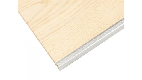 Schodový profil pro podlahy do 10,5 mm, Küberit 811 8*20*2500 Stříbrný F4