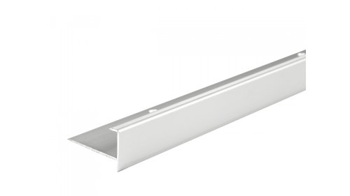 Schodový profil pro podlahy do 15,5 mm, Küberit 813 8*25*2500 Stříbrný F4