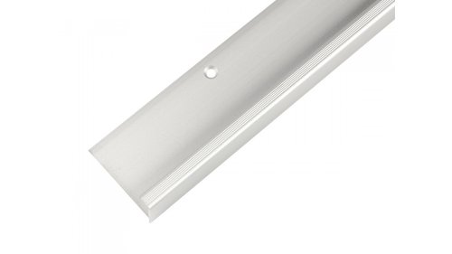 Schodový profil pro podlahy do 15,5 mm, Küberit 813 8*25*2500 Stříbrný F4