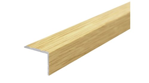 Schodová lišta samolepící Profilteam 25*20*2700 Dub světlý P25