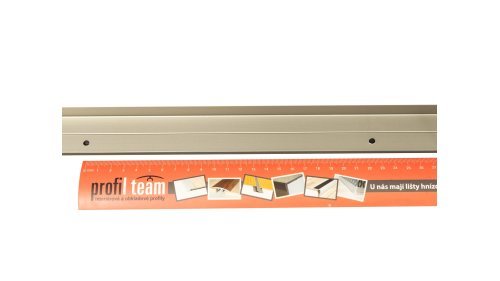 Protiskluzná schodová lišta Profilteam E71 Inox kartáčovaný 36 × 20 × 1200 mm