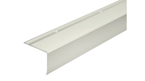 Schodová lišta šroubovací protiskluzná Küberit 530, 70*55*2500 Imitace nerezi F2