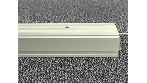 Schodová LED lišta Küberit 890, 60*27*3000 Imitace nerezi F2