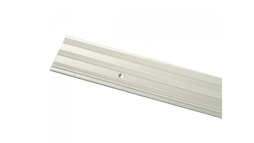 Schodová LED lišta Küberit 890, 60*27*3000 Imitace nerezi F2