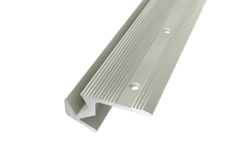 Schodová LED lišta Küberit 891, 37*21*2500 Imitace nerezi F2