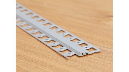 Dilatační lišta pro vinylové podlahy Küberit 316 do 2 mm, 2700 mm Stříbrná F4
