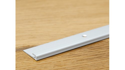 Ukončovací lišta pro podlahy do 3 mm Küberit 801 8*2500, Stříbrná F4