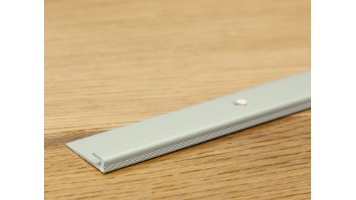 Ukončovací lišta pro podlahy do 5 mm Küberit 802 8*2500, Imitace nerezi F2G