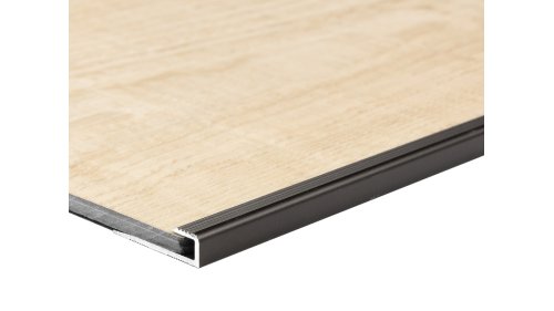 Ukončovací lišta pro podlahy do 5 mm Profilteam 9*2700 Bronz E03