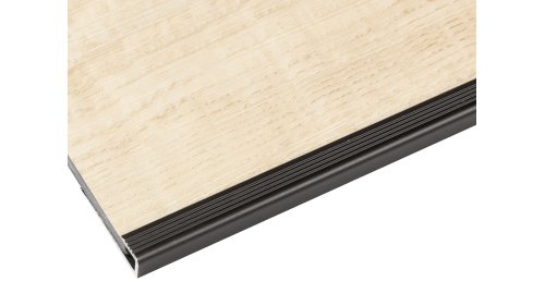 Ukončovací lišta pro podlahy do 5 mm Profilteam 9*2700 Bronz E03