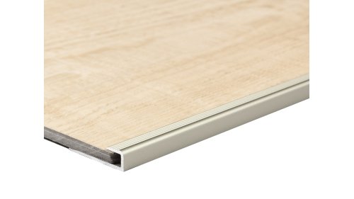 Ukončovací lišta pro podlahy do 5 mm Profilteam 9*2700 Inox E07