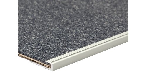 Ukončovací lišta pro podlahy do 7 mm Küberit 805, 2500 Imitace nerezi F2