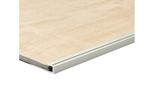 Ukončovací lišta pro podlahy do 7 mm Küberit 805, 2500 Imitace nerezi F2