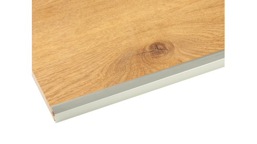Ukončovací lišta pro podlahy do 7 mm Küberit 211, 14*2700 Imitace nerezi F2