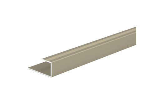 Ukončovací lišta pro podlahy 7 - 9 mm, Profilteam D-63, 12*2700 Šampaň E02