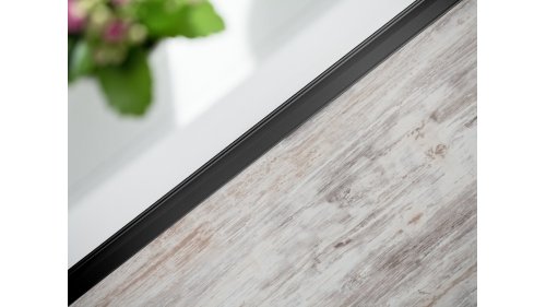 Ukončovací lišta pro podlahy u stěny Küberit 369 SK 20*15*2700 Antracit F18